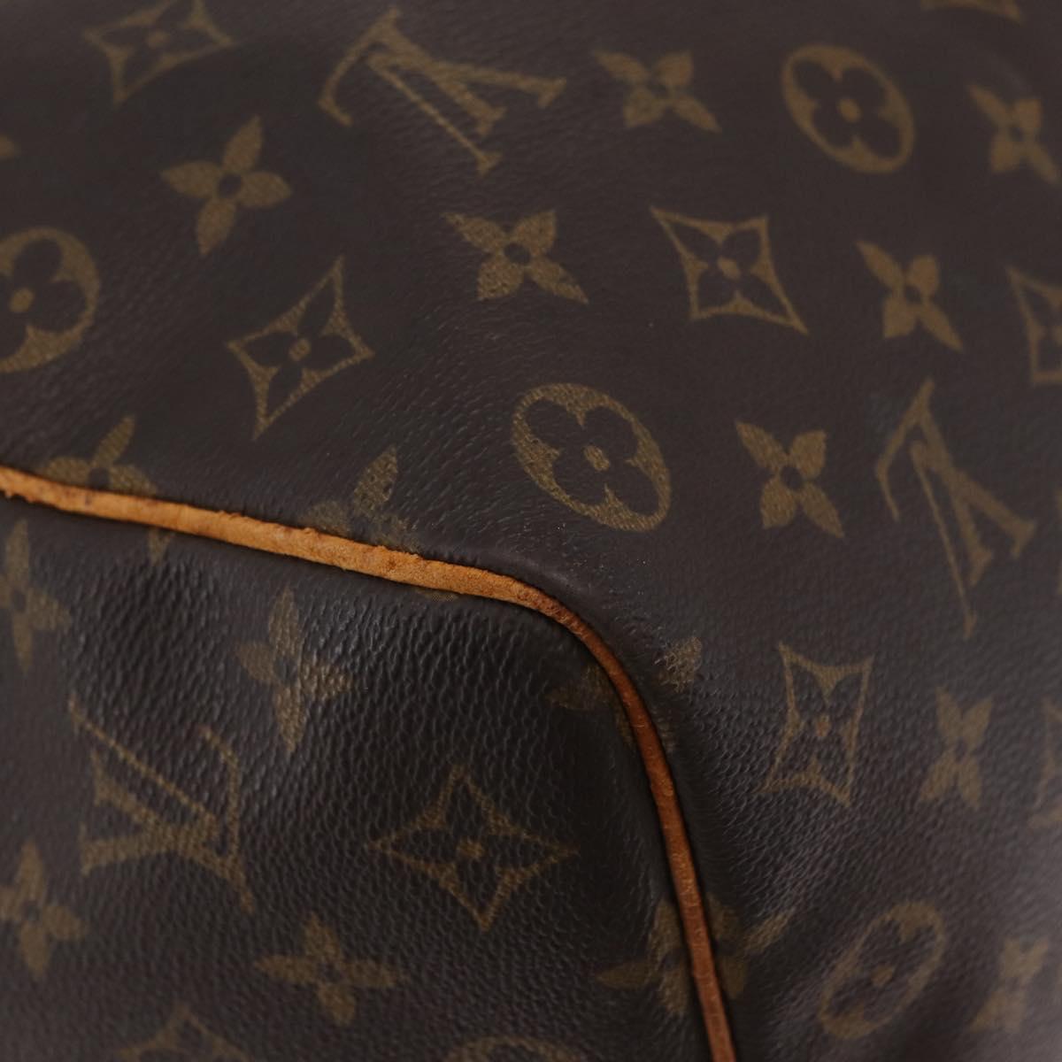 LOUIS VUITTON Monogram Keepall 50 Boston Bag M41426 LV Auth 200517