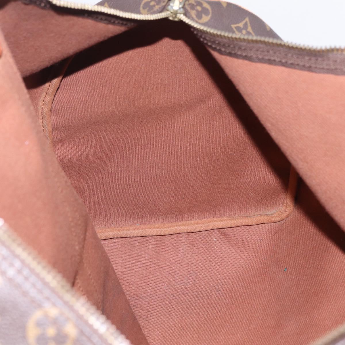 LOUIS VUITTON Monogram Keepall 50 Boston Bag M41426 LV Auth 200517