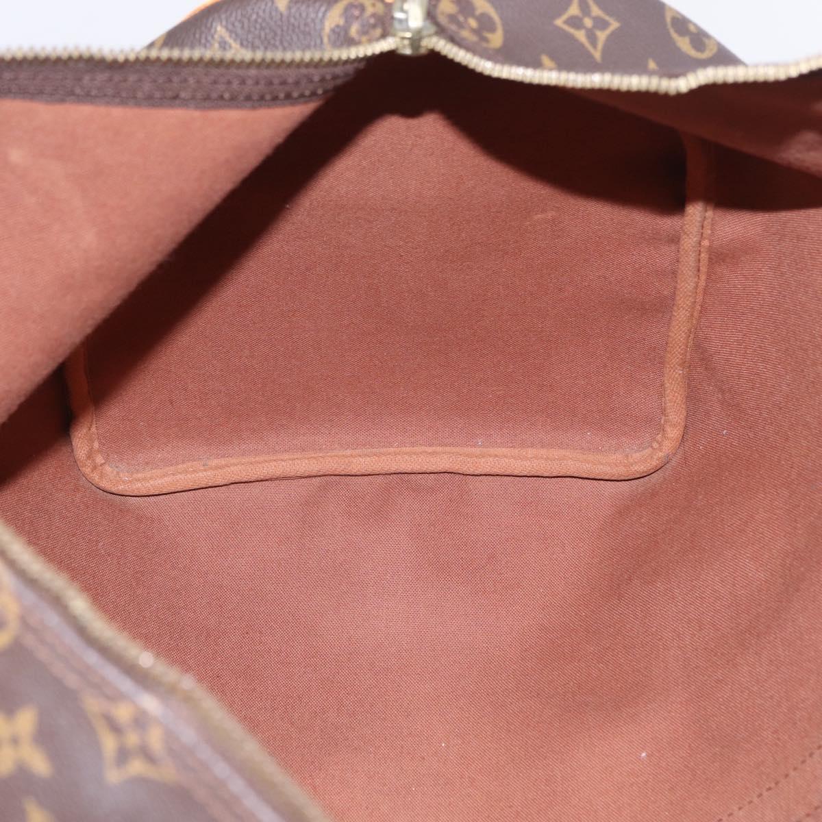 LOUIS VUITTON Monogram Keepall 50 Boston Bag M41426 LV Auth 200517