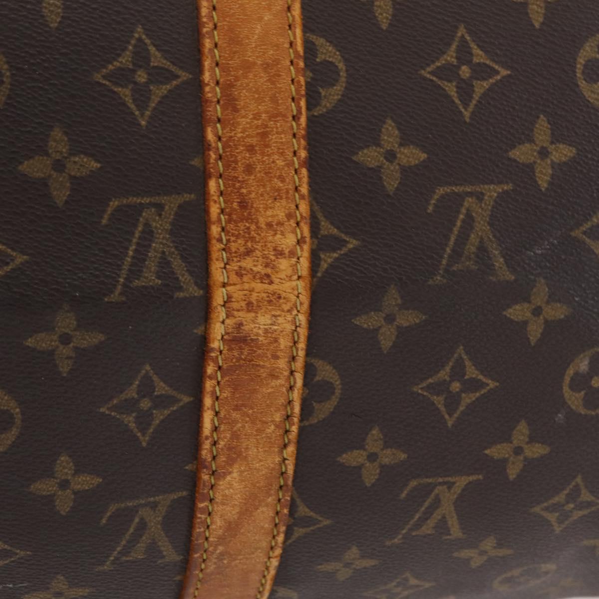 LOUIS VUITTON Monogram Keepall 50 Boston Bag M41426 LV Auth 200517