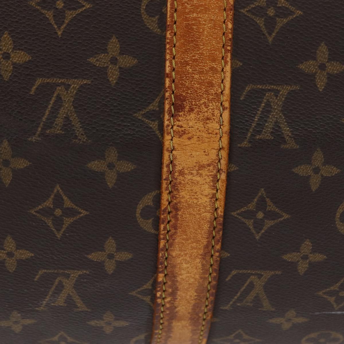 LOUIS VUITTON Monogram Keepall 50 Boston Bag M41426 LV Auth 200517