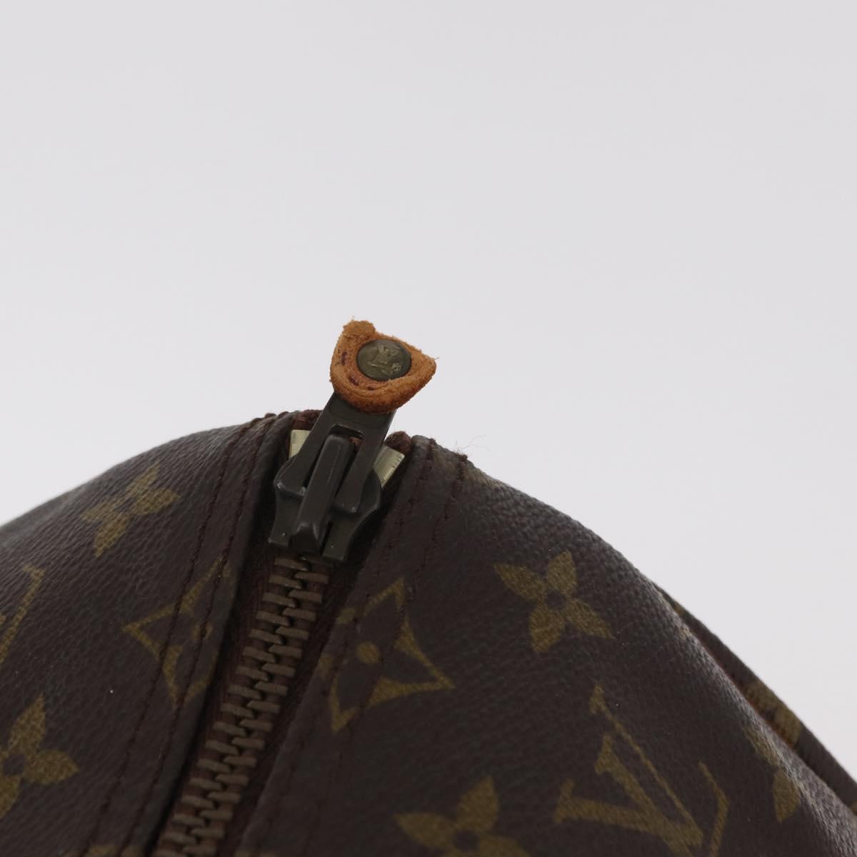 LOUIS VUITTON Monogram Keepall 55 Boston Bag M41424 LV Auth 200518