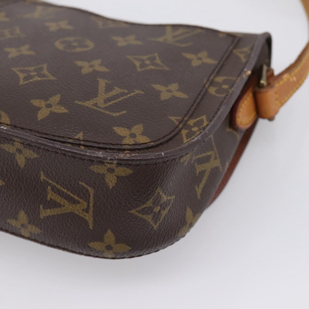 LOUIS VUITTON Monogram Saint Cloud PM Shoulder Bag M51244 LV Auth 200519