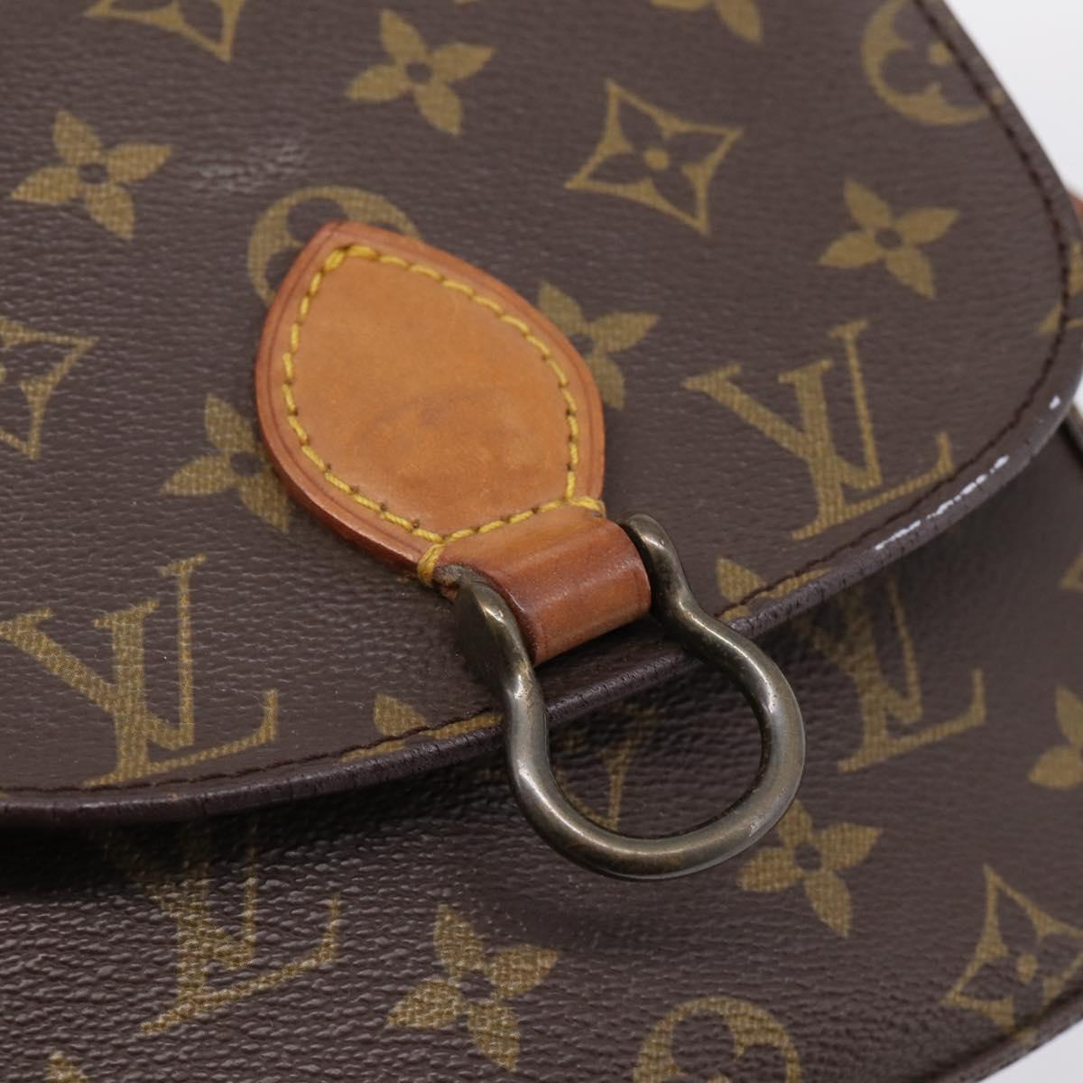 LOUIS VUITTON Monogram Saint Cloud PM Shoulder Bag M51244 LV Auth 200519