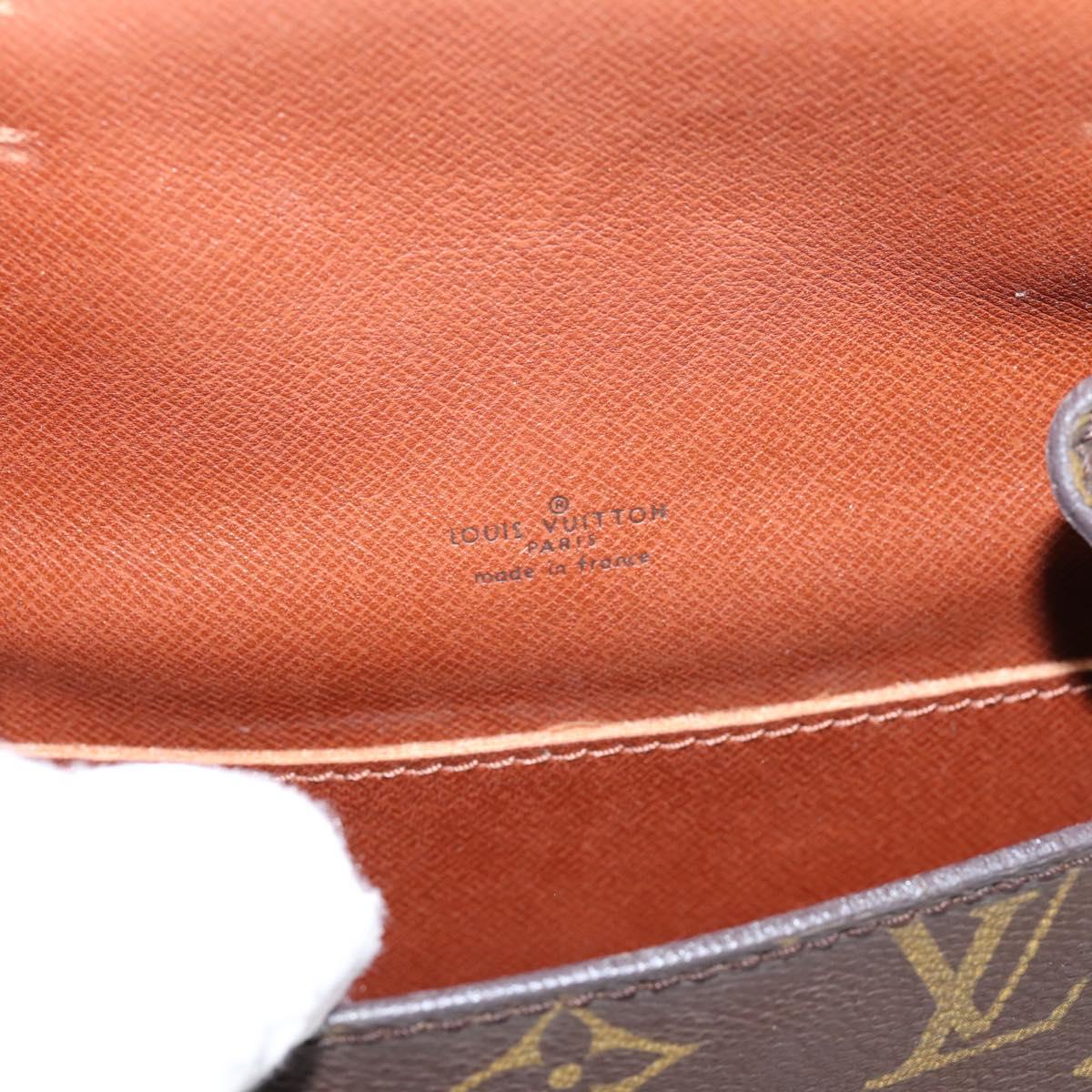 LOUIS VUITTON Monogram Saint Cloud PM Shoulder Bag M51244 LV Auth 200519