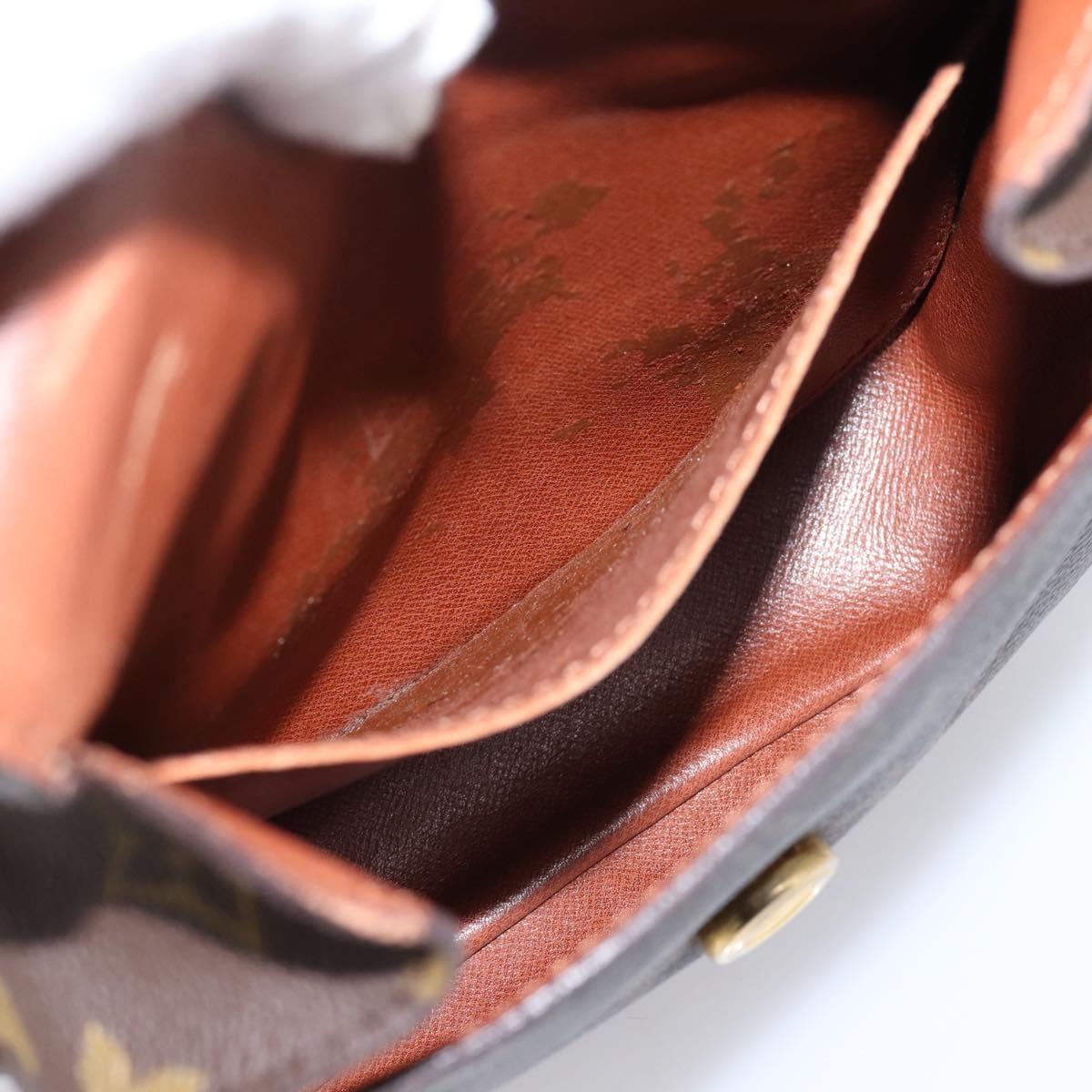 LOUIS VUITTON Monogram Saint Cloud PM Shoulder Bag M51244 LV Auth 200519