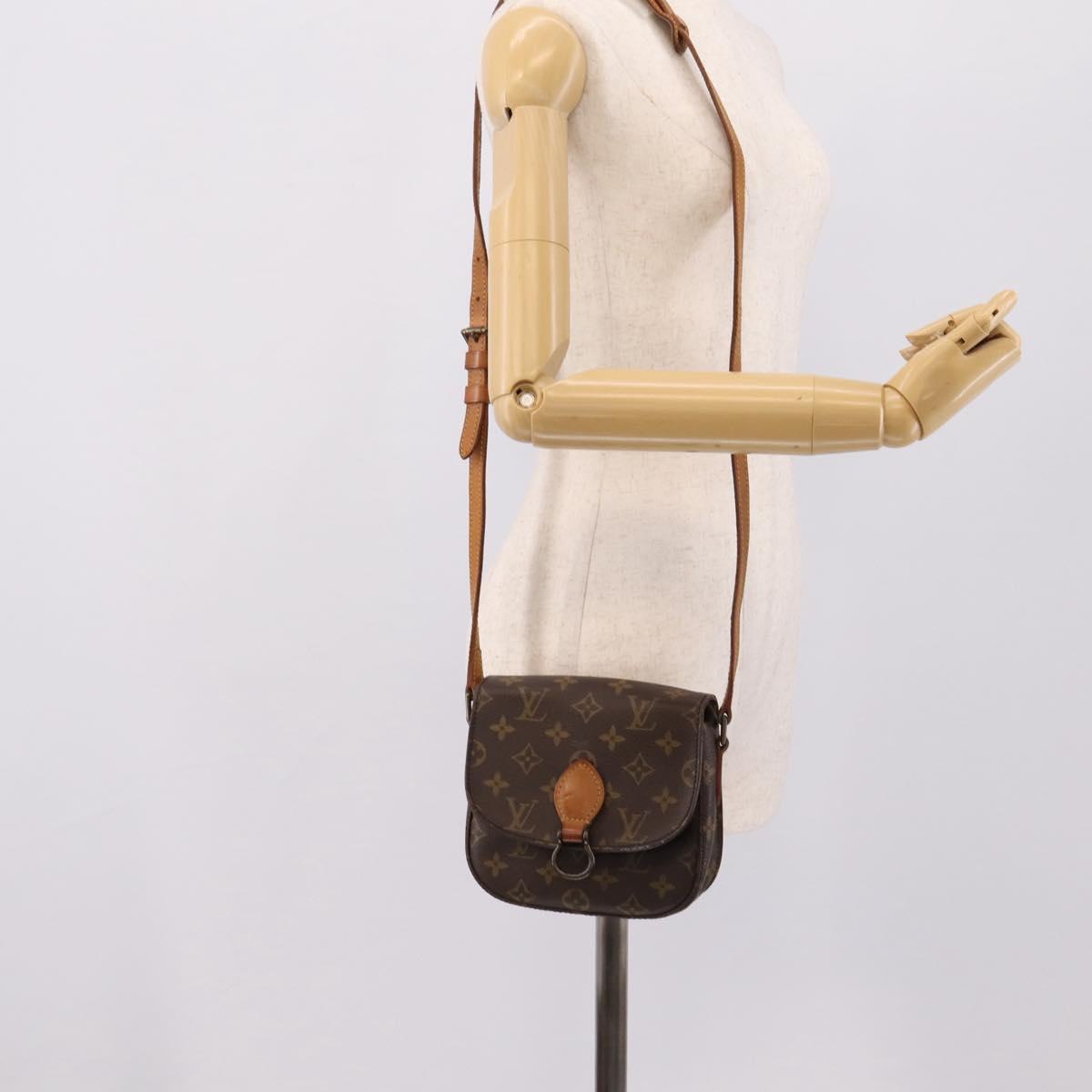 LOUIS VUITTON Monogram Saint Cloud PM Shoulder Bag M51244 LV Auth 200519