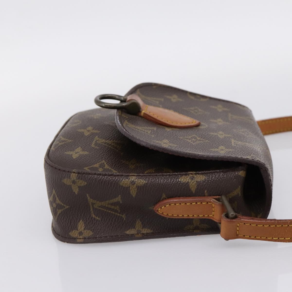 LOUIS VUITTON Monogram Saint Cloud PM Shoulder Bag M51244 LV Auth 200519