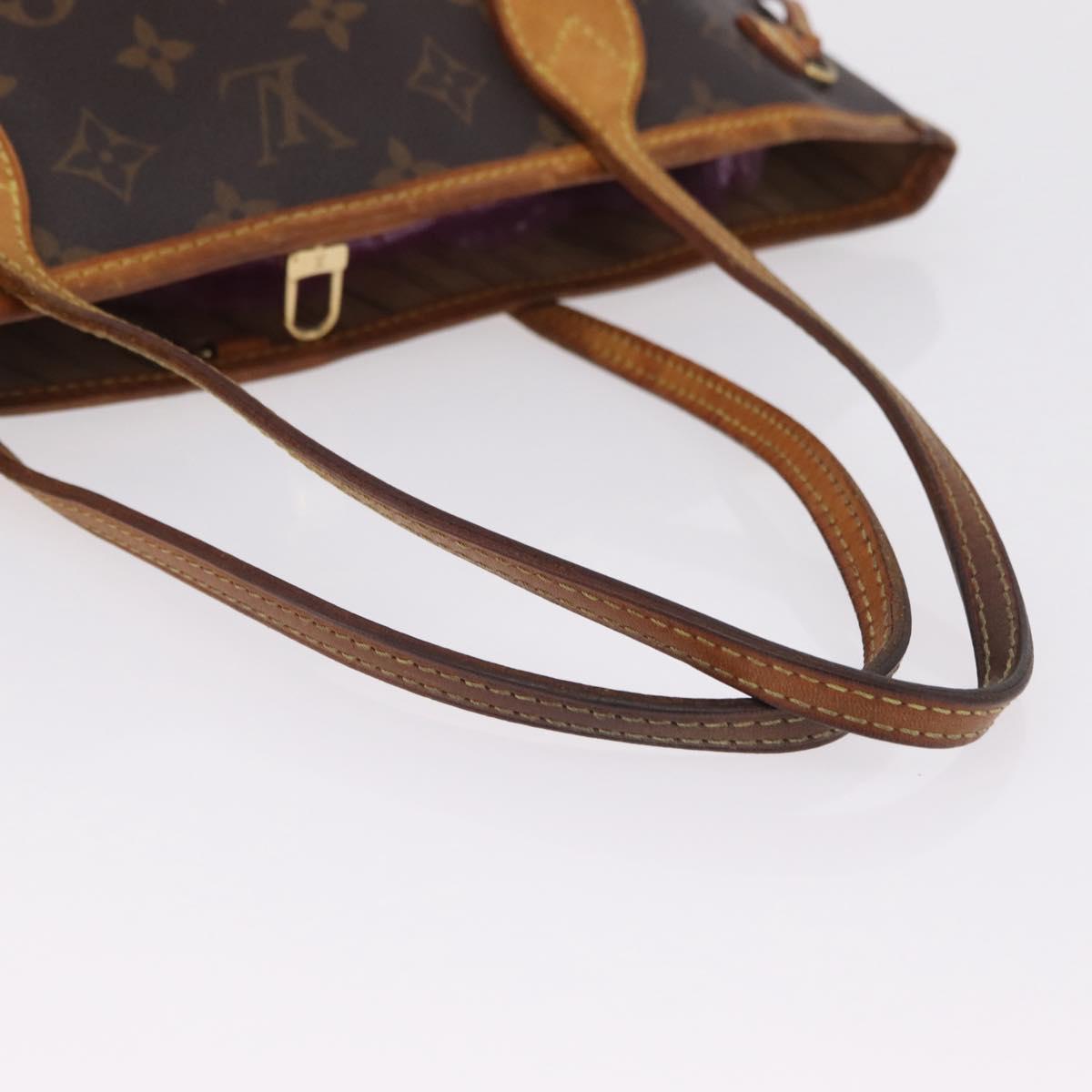LOUIS VUITTON Monogram Neverfull PM Tote Bag M40155 LV Auth 200522