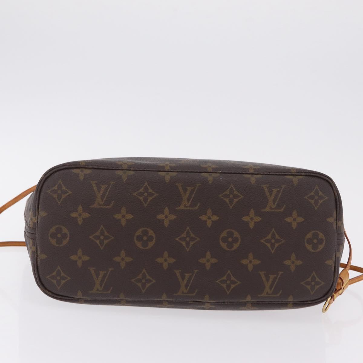 LOUIS VUITTON Monogram Neverfull PM Tote Bag M40155 LV Auth 200522