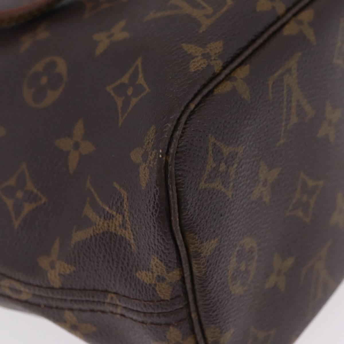 LOUIS VUITTON Monogram Neverfull PM Tote Bag M40155 LV Auth 200522