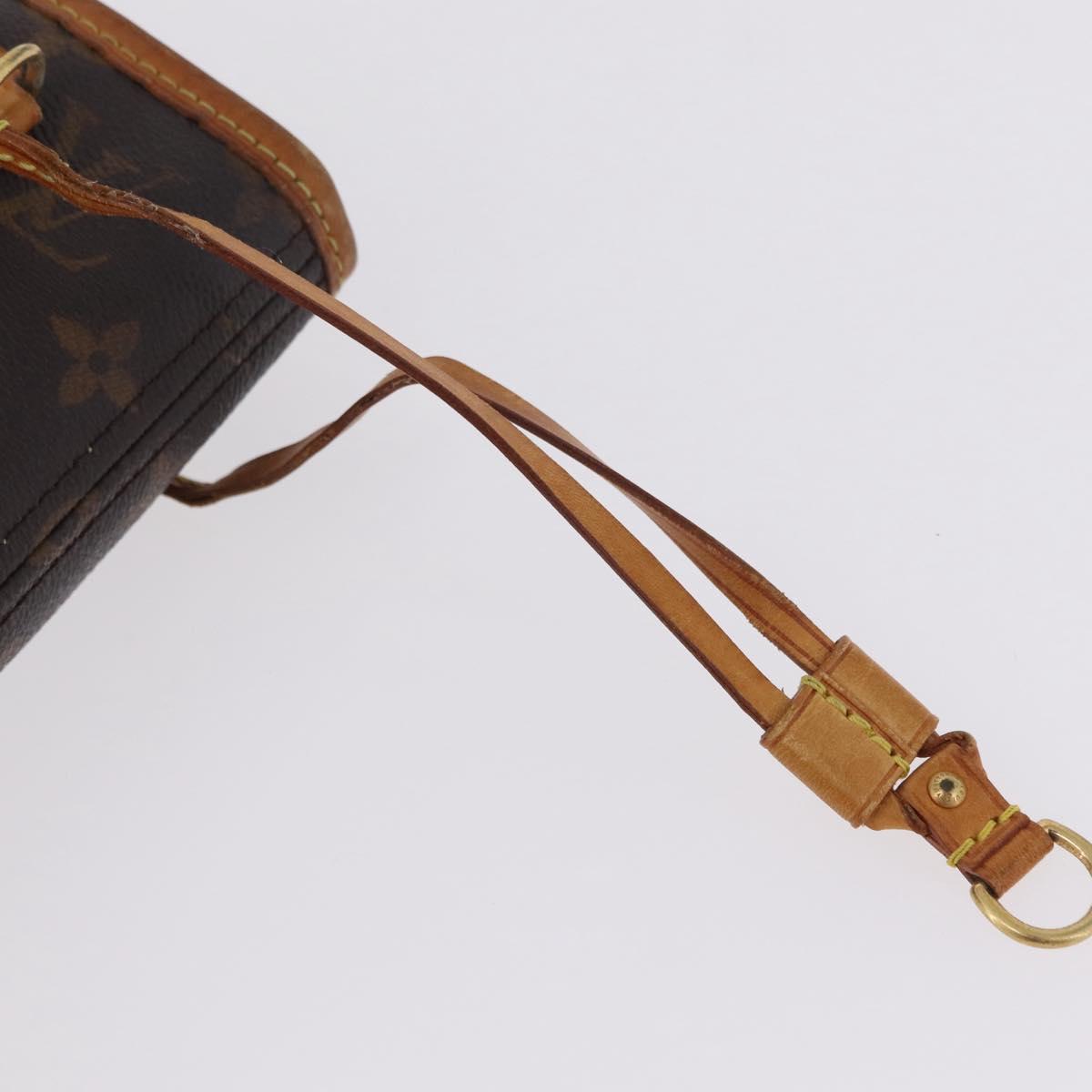 LOUIS VUITTON Monogram Neverfull PM Tote Bag M40155 LV Auth 200522