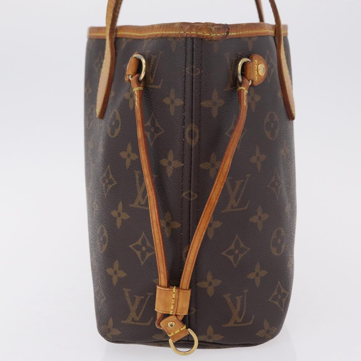LOUIS VUITTON Monogram Neverfull PM Tote Bag M40155 LV Auth 200522