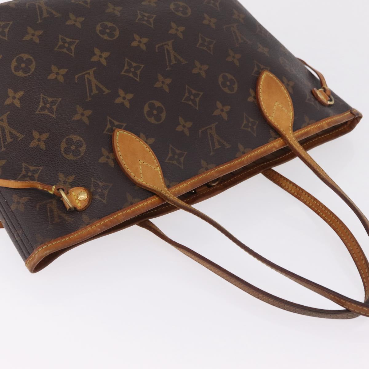 LOUIS VUITTON Monogram Neverfull PM Tote Bag M40155 LV Auth 200522