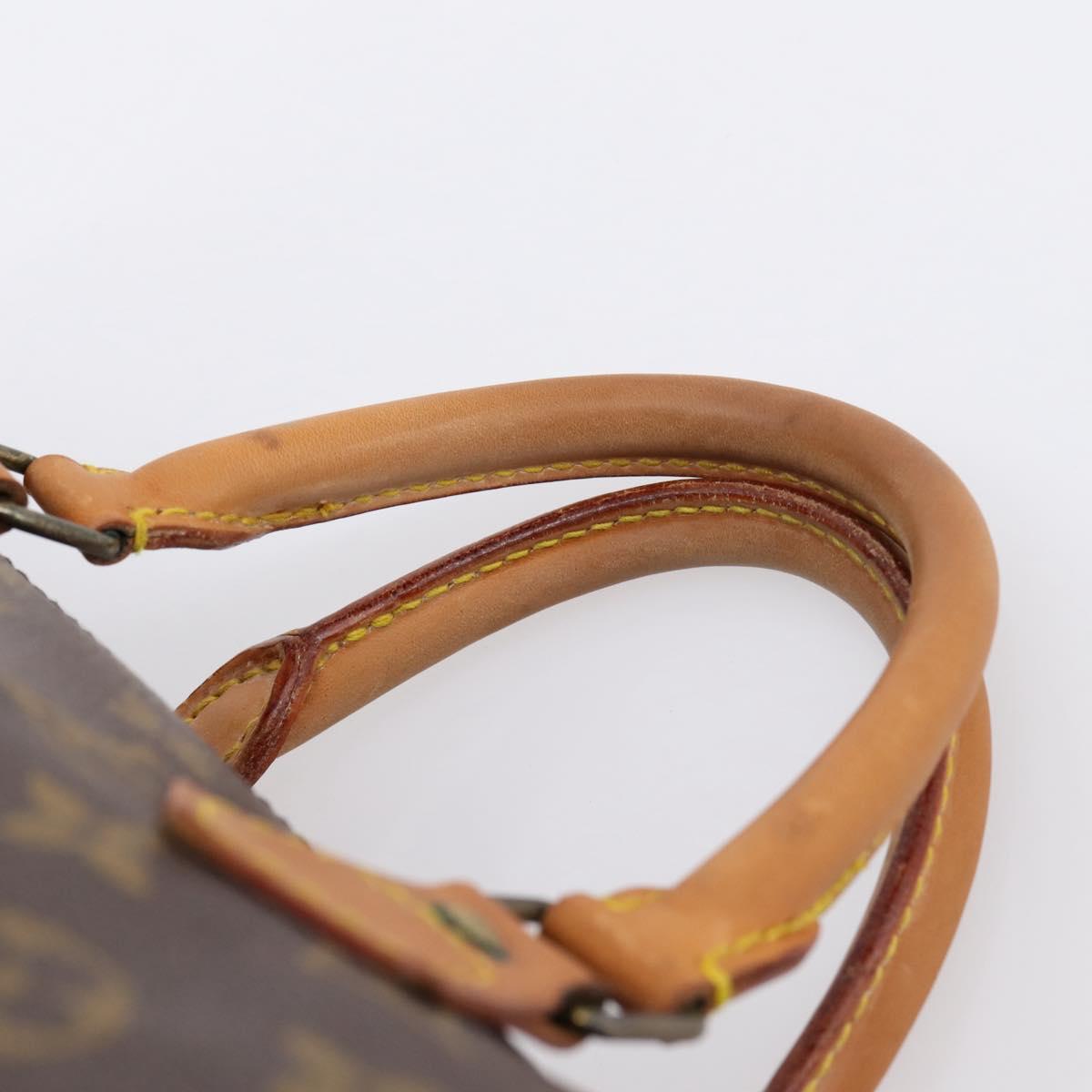 LOUIS VUITTON Monogram Speedy 30 Hand Bag M41526 LV Auth 200536V