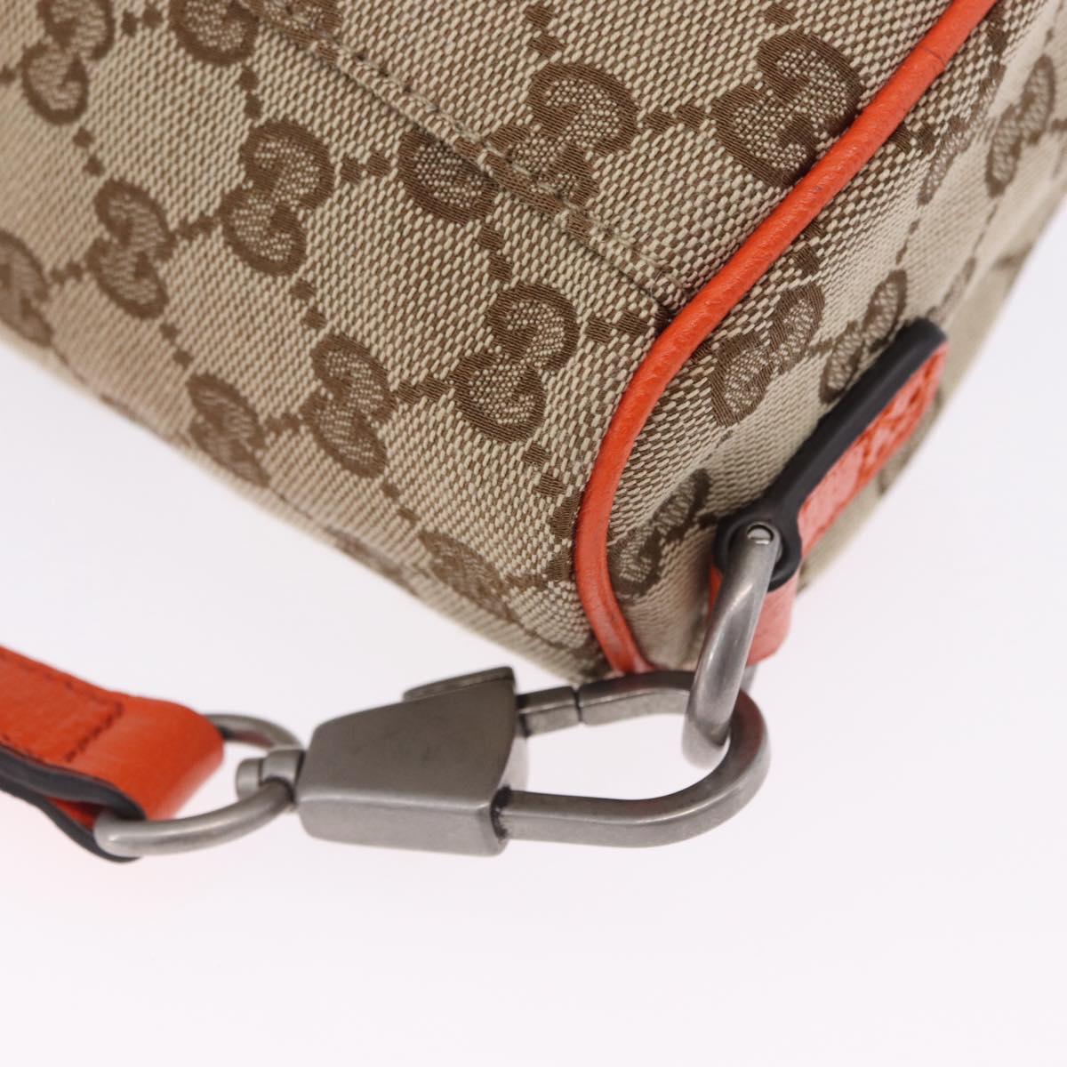 GUCCI GG Canvas Bag THE NORTH FACE Collaboration Beige 679760 Auth 200541V