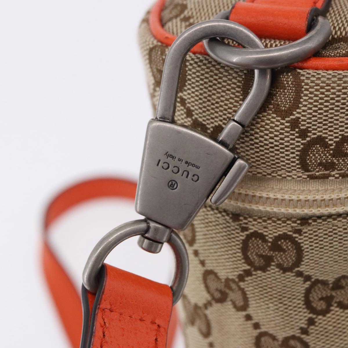 GUCCI GG Canvas Bag THE NORTH FACE Collaboration Beige 679760 Auth 200541V