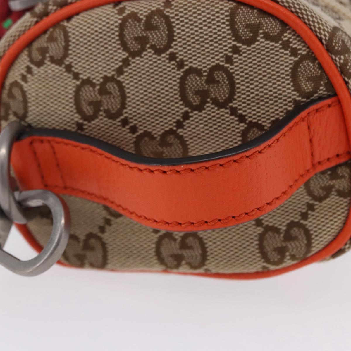 GUCCI GG Canvas Bag THE NORTH FACE Collaboration Beige 679760 Auth 200541V