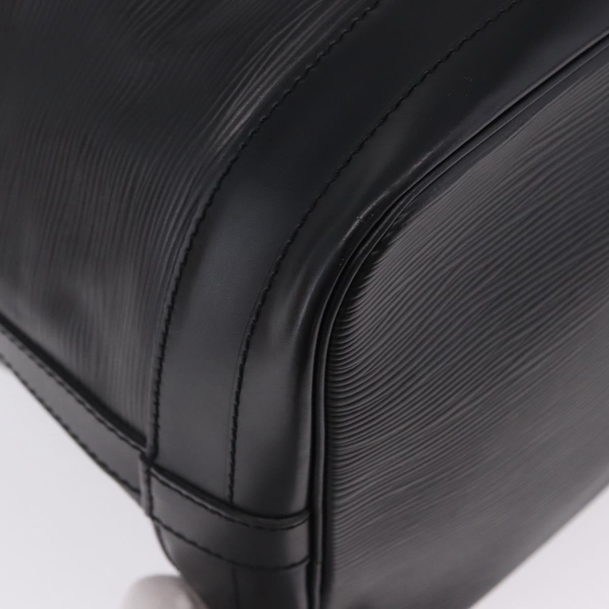 LOUIS VUITTON Epi Petit Noe Shoulder Bag Black M44102 LV Auth 200543V