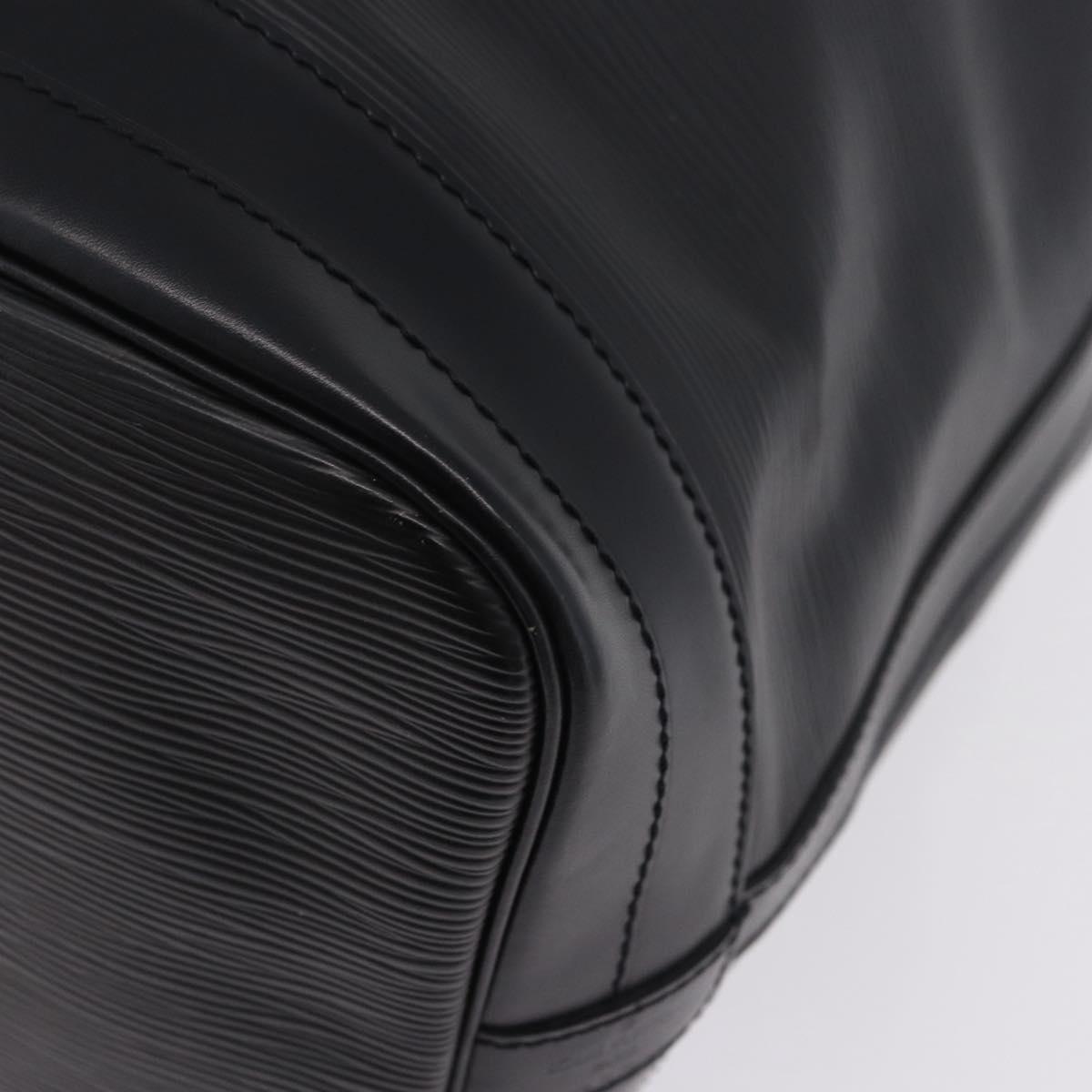 LOUIS VUITTON Epi Petit Noe Shoulder Bag Black M44102 LV Auth 200543V