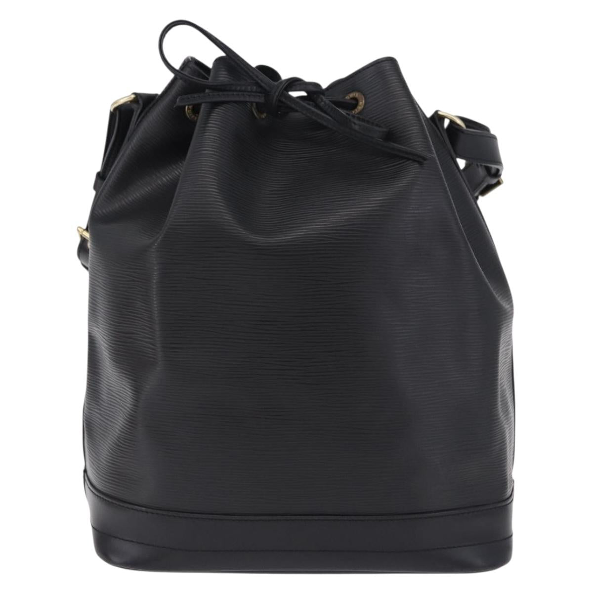 LOUIS VUITTON Epi Petit Noe Shoulder Bag Black M44102 LV Auth 200543V