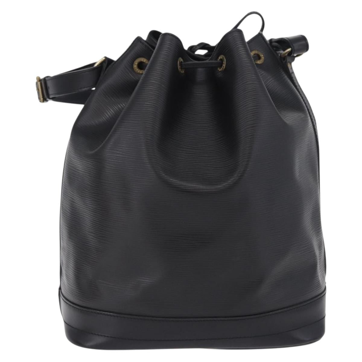 LOUIS VUITTON Epi Petit Noe Shoulder Bag Black M44102 LV Auth 200543V