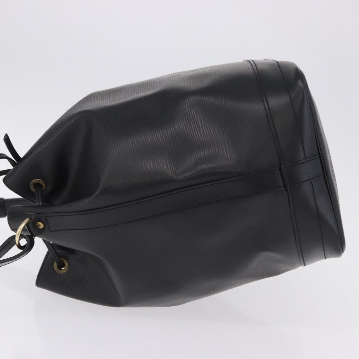 LOUIS VUITTON Epi Petit Noe Shoulder Bag Black M44102 LV Auth 200543V