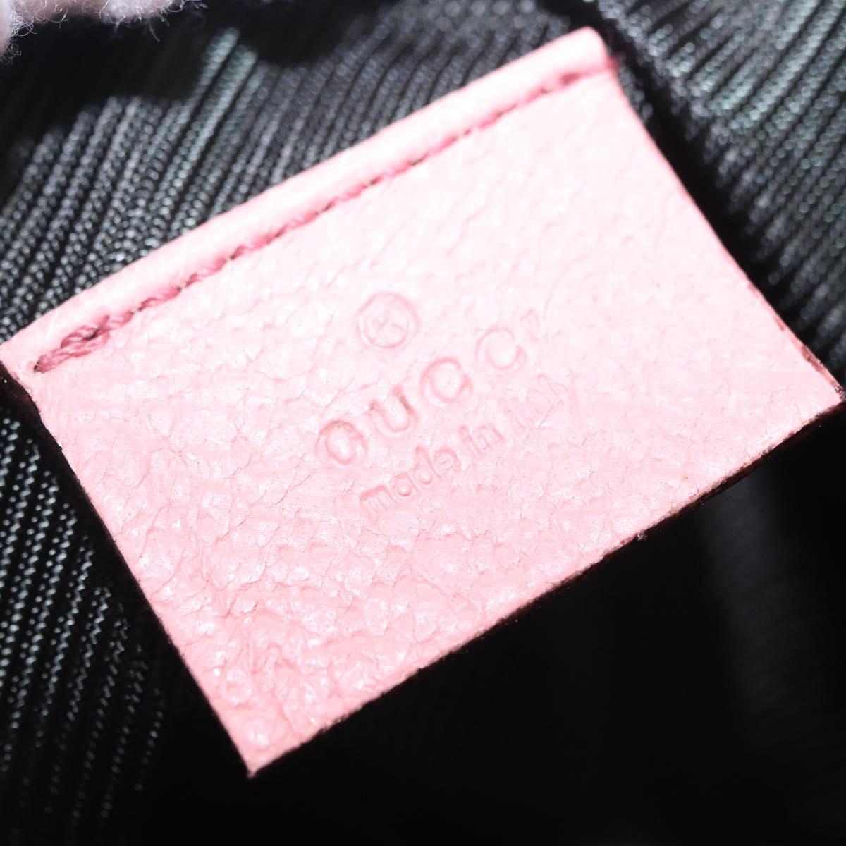 GUCCI GG Canvas Hand Bag Beige 124542 Auth 200546V