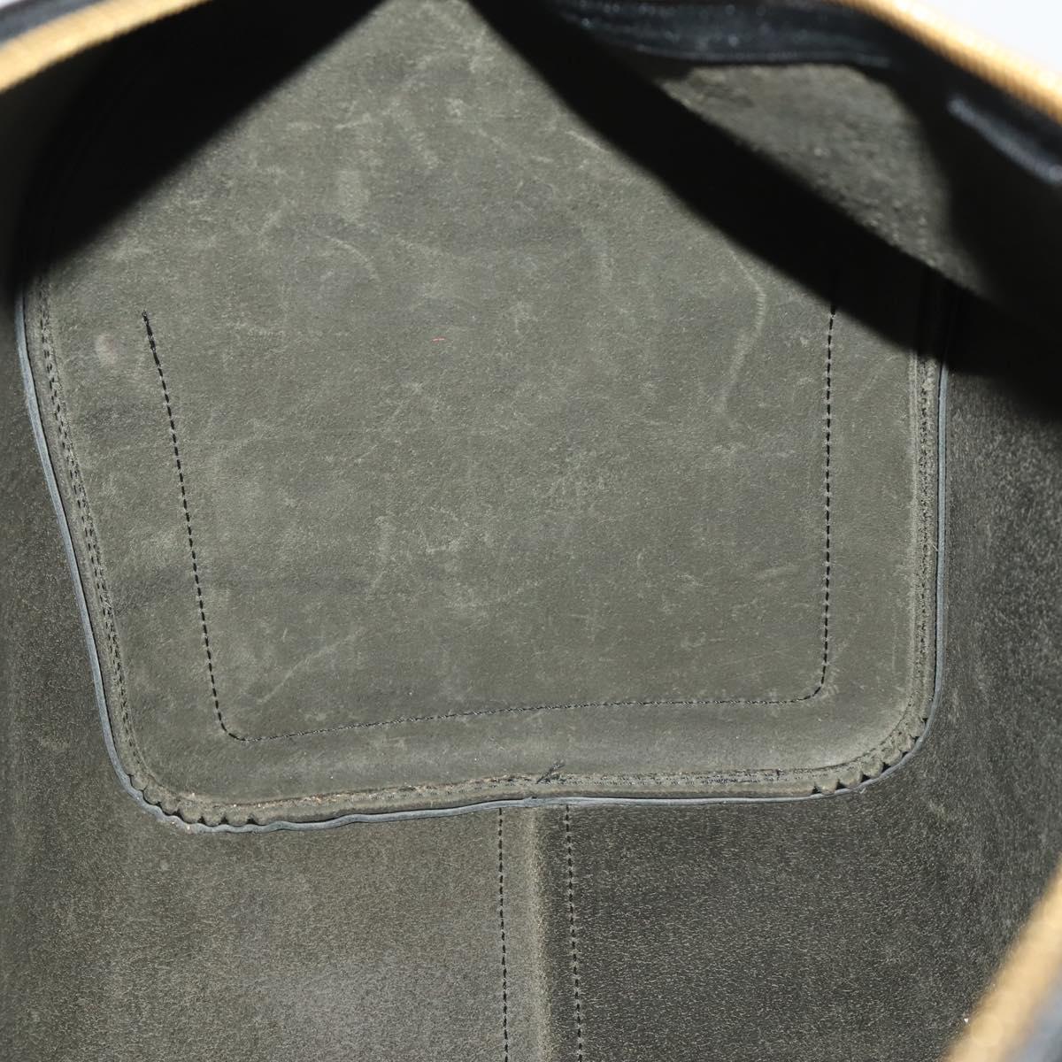 LOUIS VUITTON Epi Keepall 45 Boston Bag Black M42972 LV Auth 200550SAV
