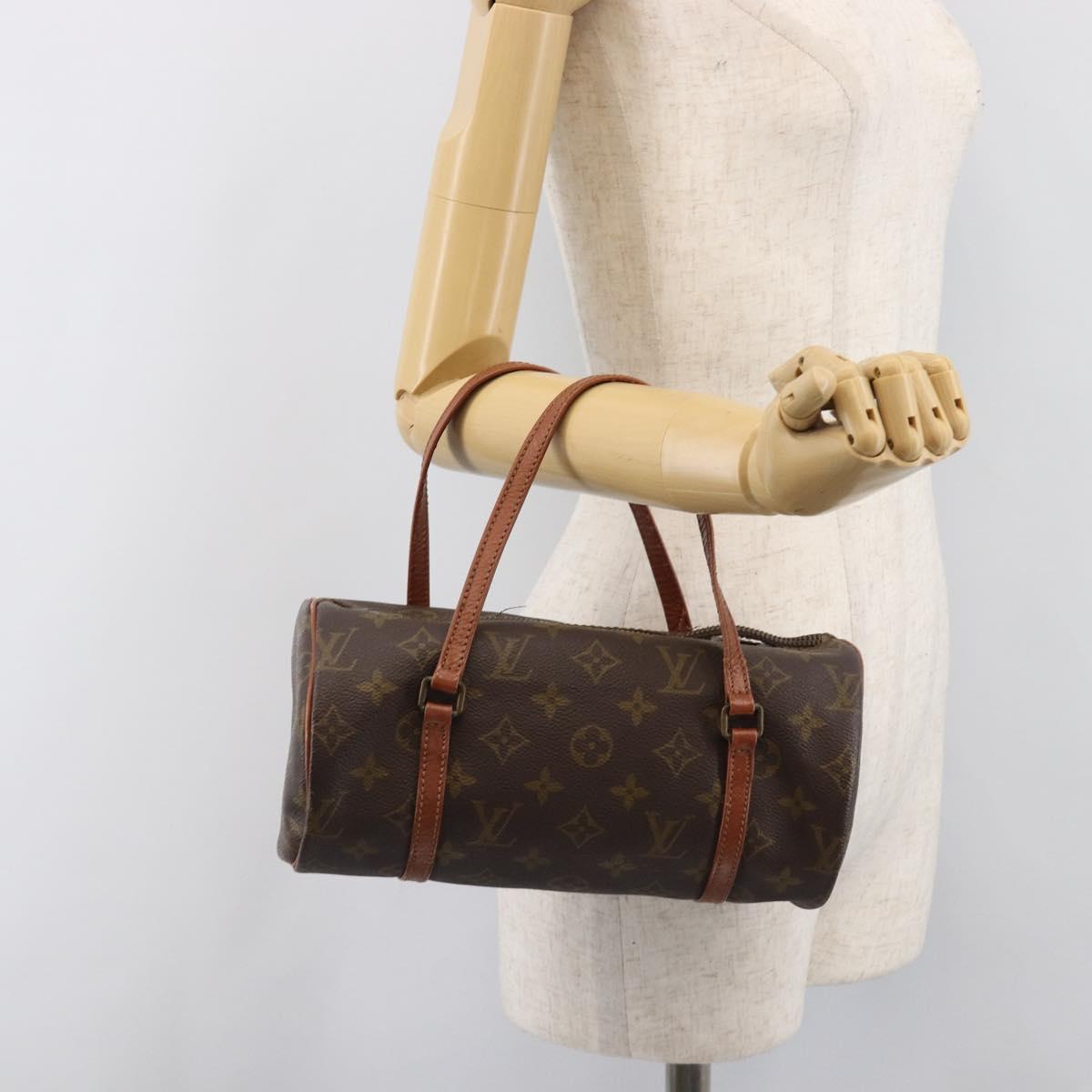 LOUIS VUITTON Monogram Papillon 26 Hand Bag M51386 LV Auth 200551