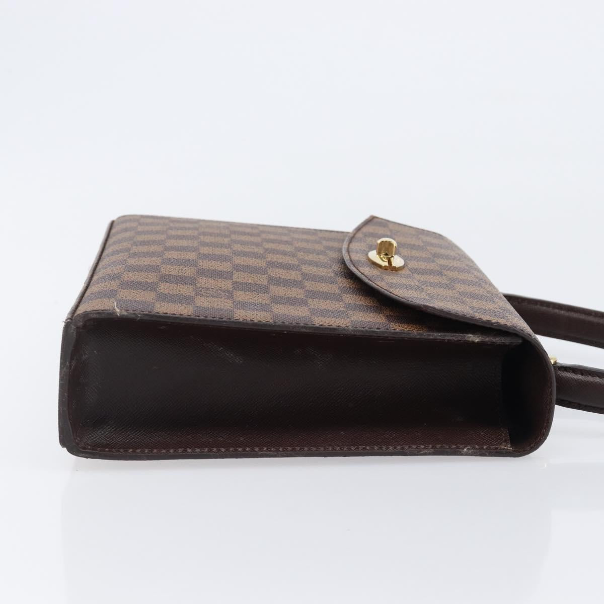 LOUIS VUITTON Damier Ebene Malesherbes Hand Bag N51379 LV Auth 200557V