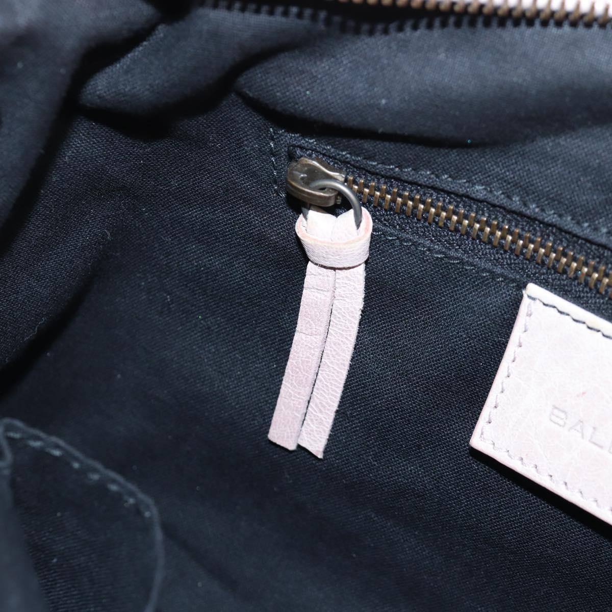 BALENCIAGA The Town Hand Bag Leather 2way Pink 240579 Auth 200558M