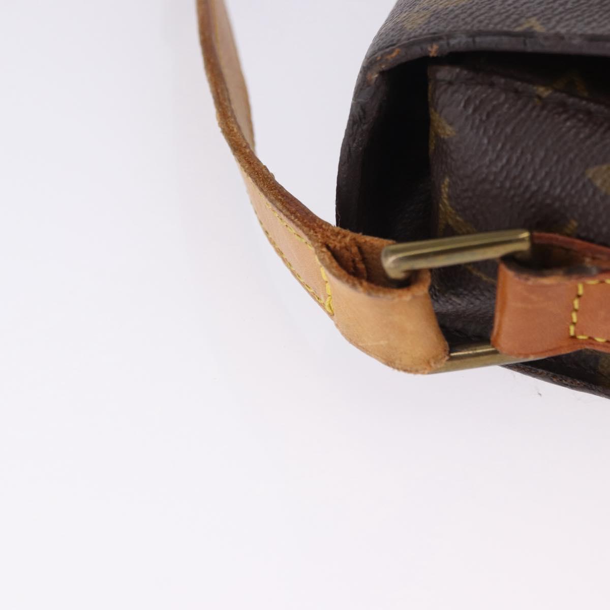 LOUIS VUITTON Monogram Saint Cloud GM Shoulder Bag M51242 LV Auth 200559