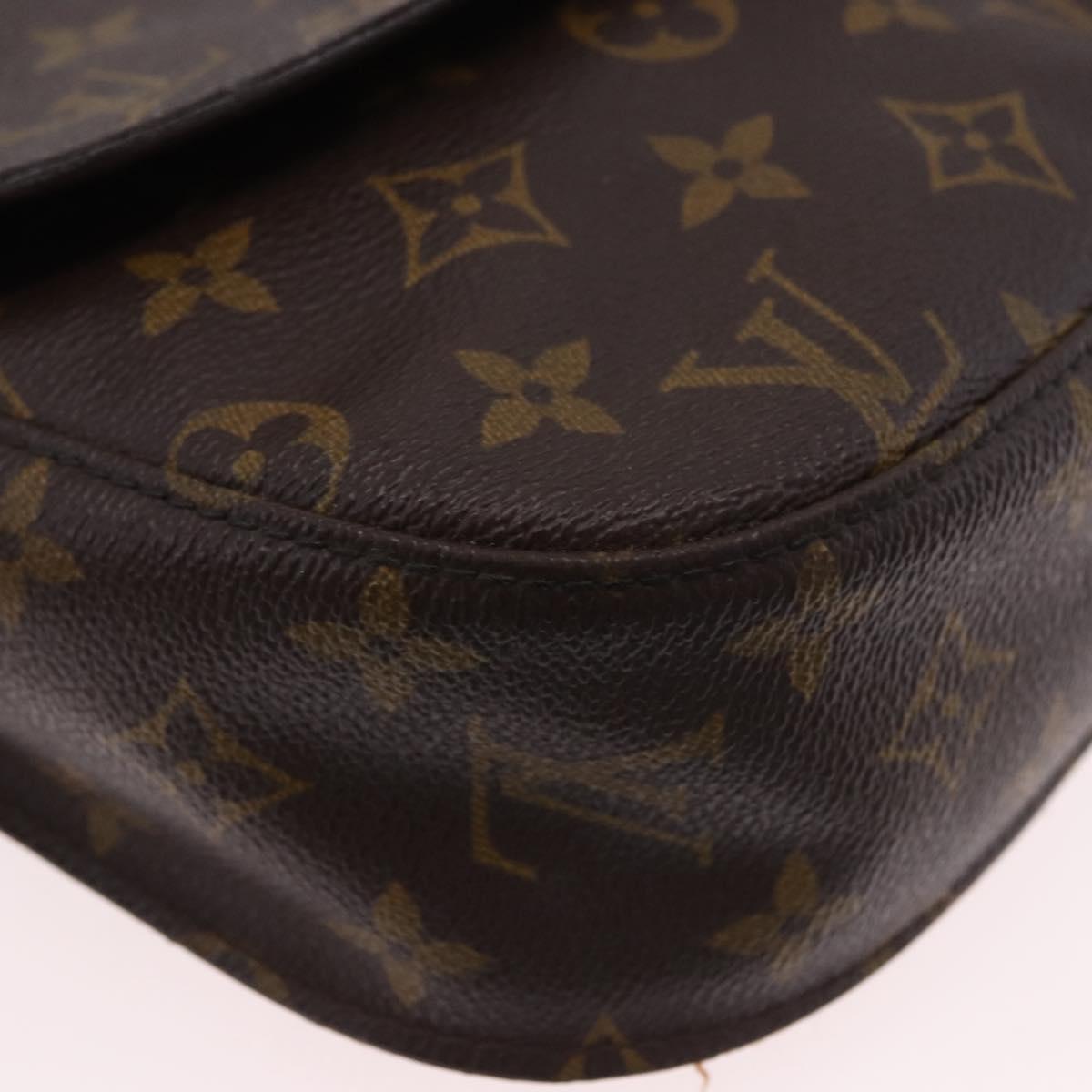 LOUIS VUITTON Monogram Saint Cloud GM Shoulder Bag M51242 LV Auth 200559