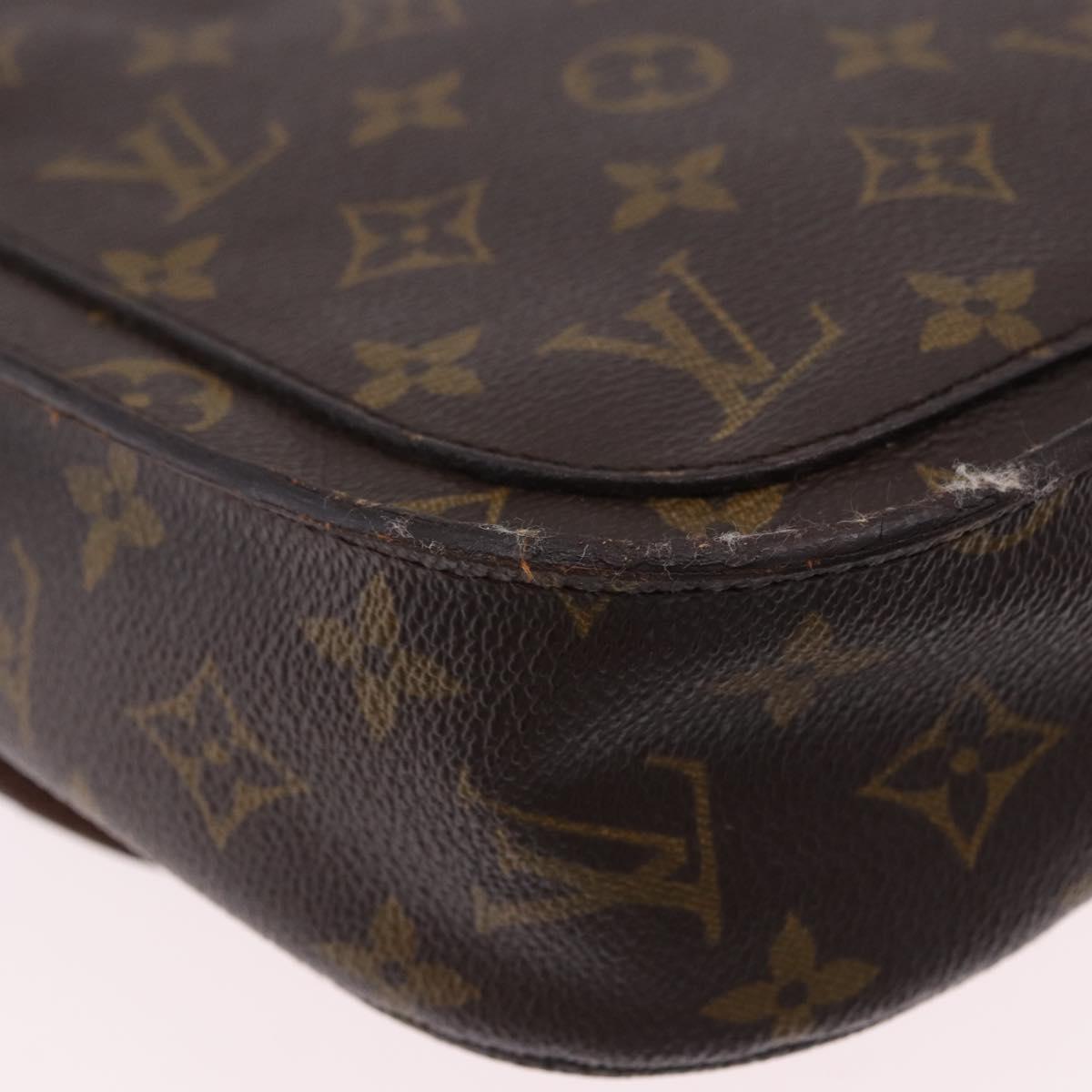 LOUIS VUITTON Monogram Saint Cloud GM Shoulder Bag M51242 LV Auth 200559