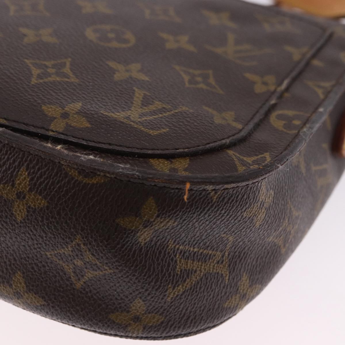 LOUIS VUITTON Monogram Saint Cloud GM Shoulder Bag M51242 LV Auth 200559