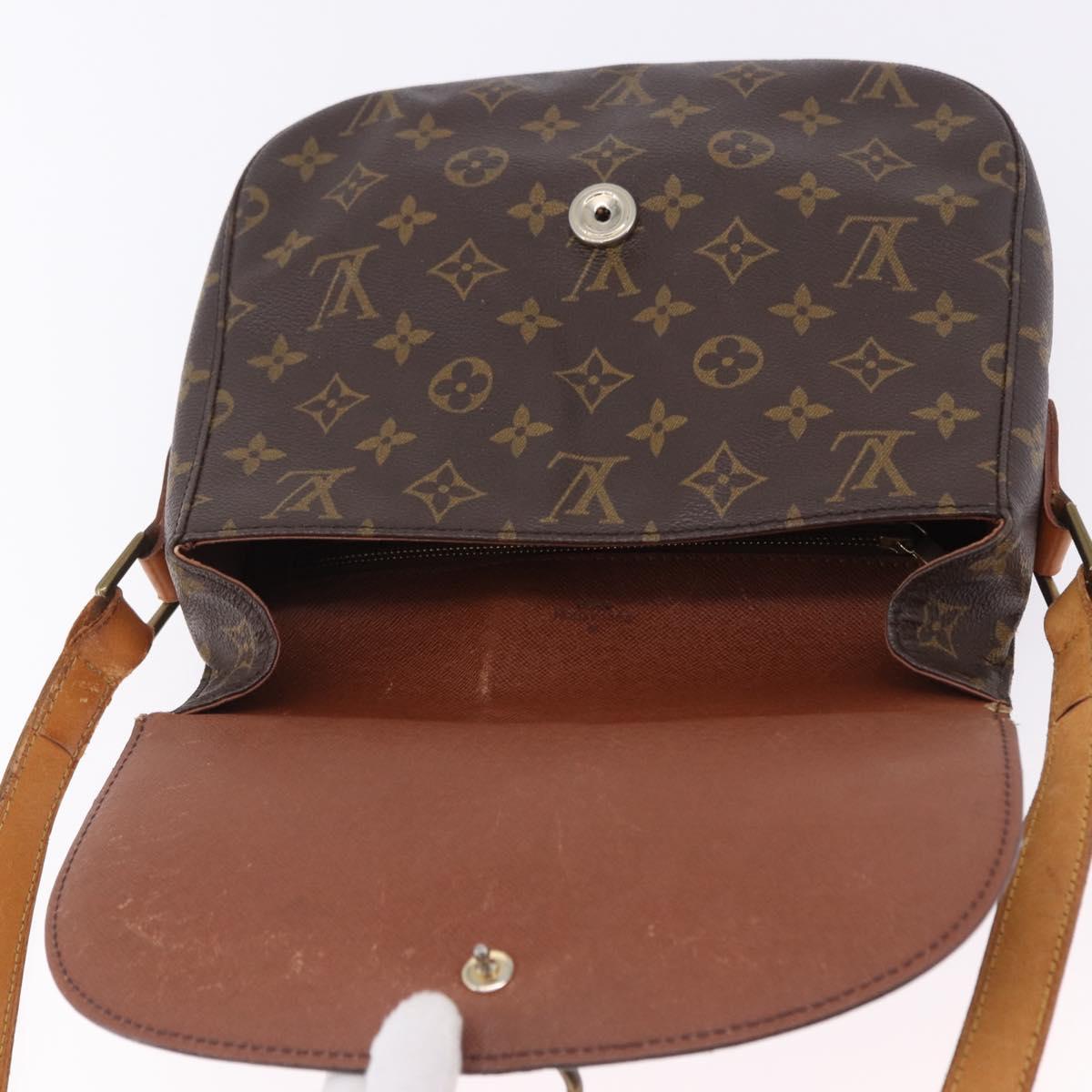 LOUIS VUITTON Monogram Saint Cloud GM Shoulder Bag M51242 LV Auth 200559