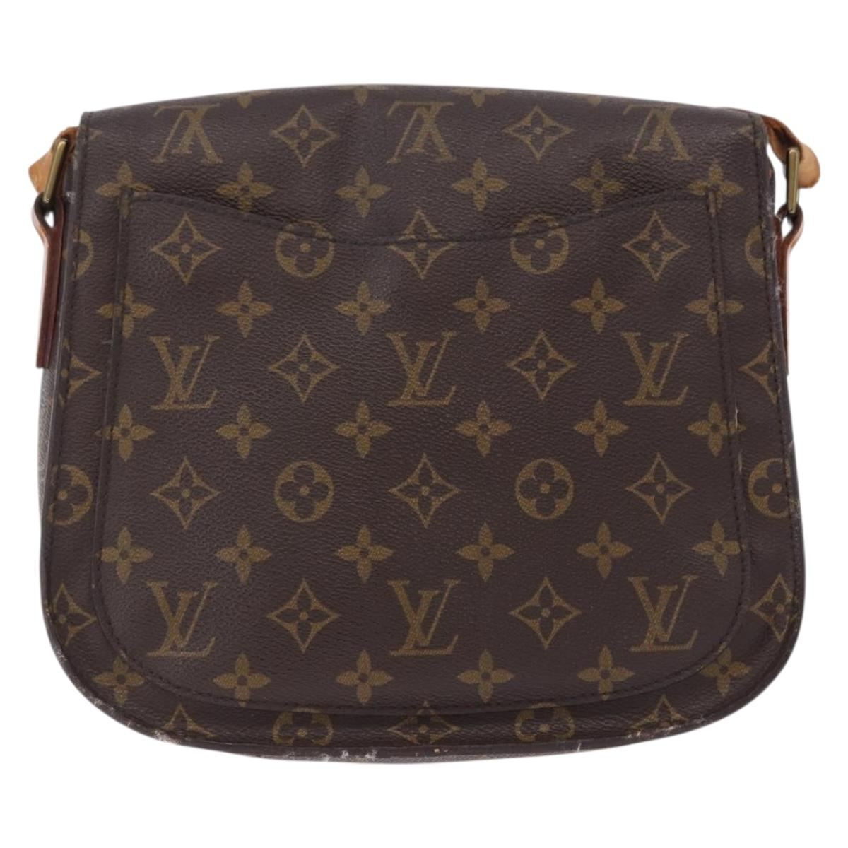 LOUIS VUITTON Monogram Saint Cloud GM Shoulder Bag M51242 LV Auth 200559