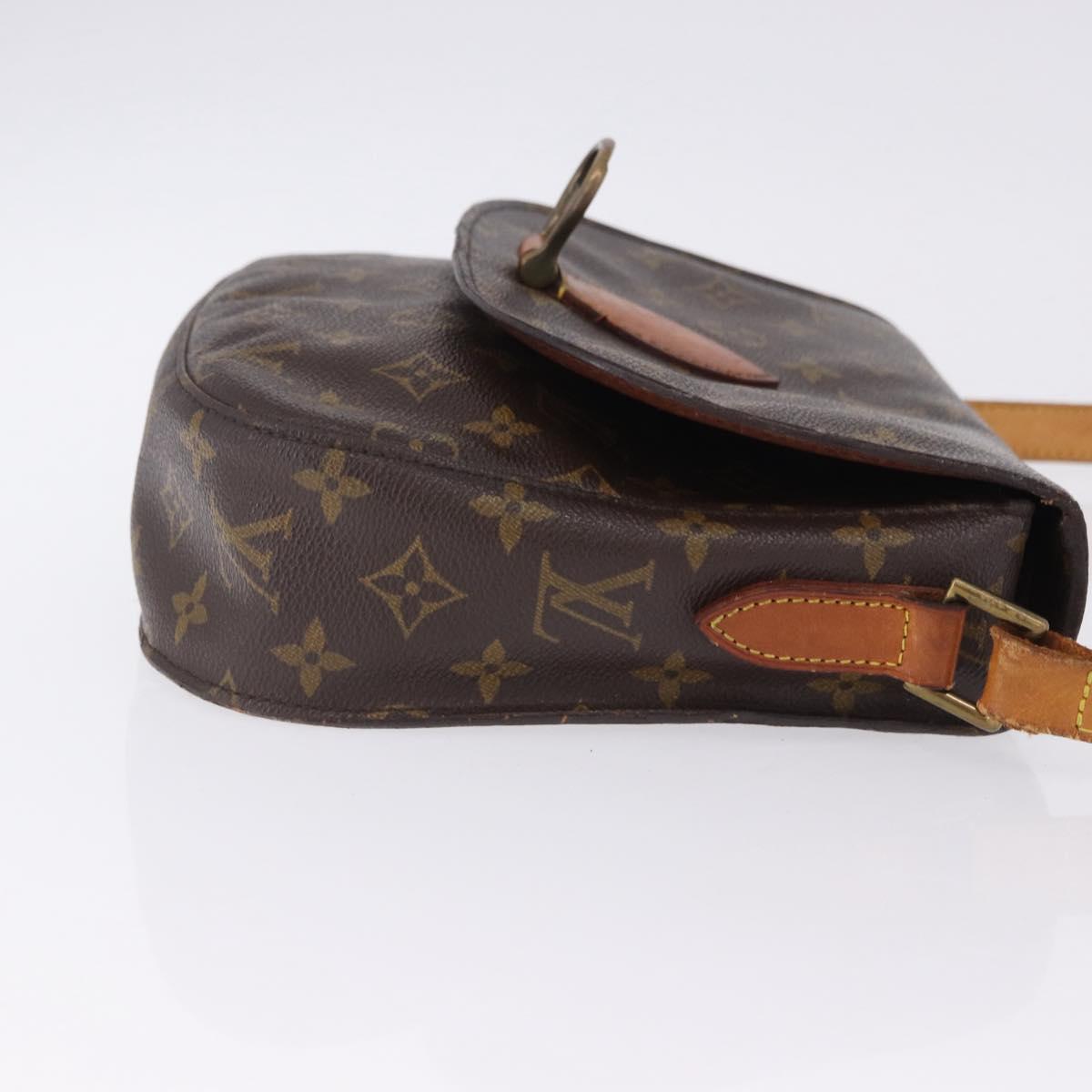 LOUIS VUITTON Monogram Saint Cloud GM Shoulder Bag M51242 LV Auth 200559