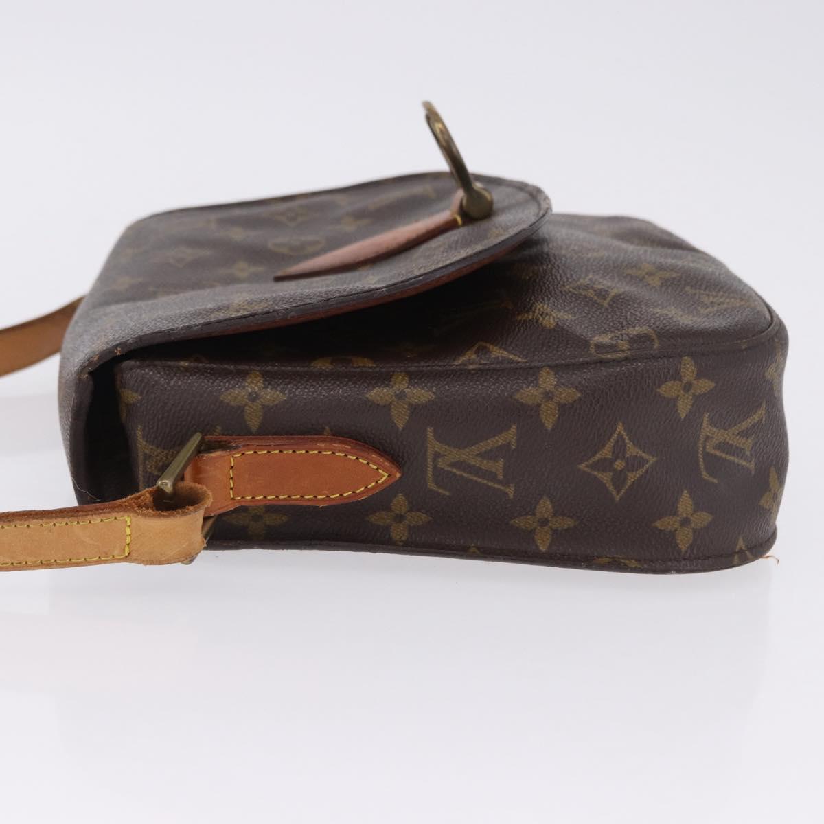LOUIS VUITTON Monogram Saint Cloud GM Shoulder Bag M51242 LV Auth 200559