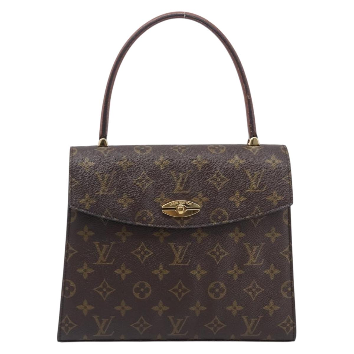 LOUIS VUITTON Monogram Malesherbes Hand Bag M51379 LV Auth 200562V