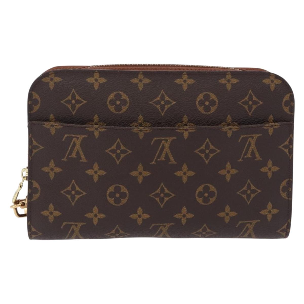 LOUIS VUITTON Monogram Orsay Clutch Bag M51790 LV Auth 200563