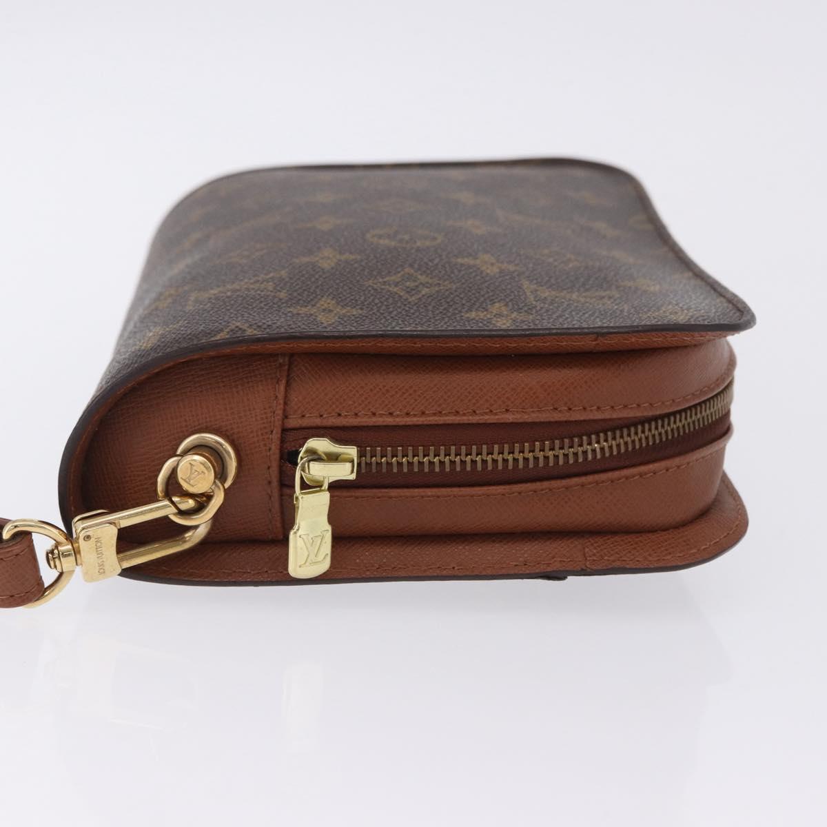 LOUIS VUITTON Monogram Orsay Clutch Bag M51790 LV Auth 200563