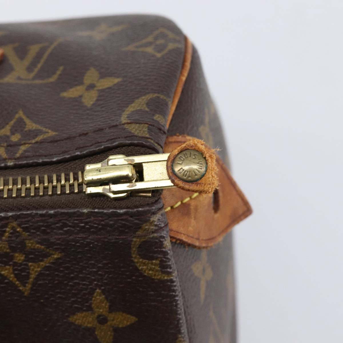 LOUIS VUITTON Monogram Speedy 25 Hand Bag M41528 LV Auth 200564