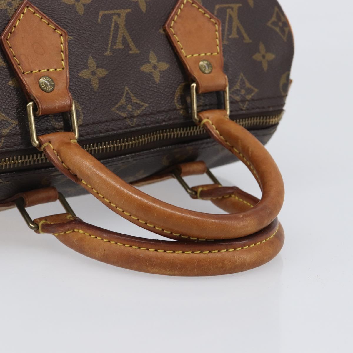 LOUIS VUITTON Monogram Speedy 25 Hand Bag M41528 LV Auth 200564