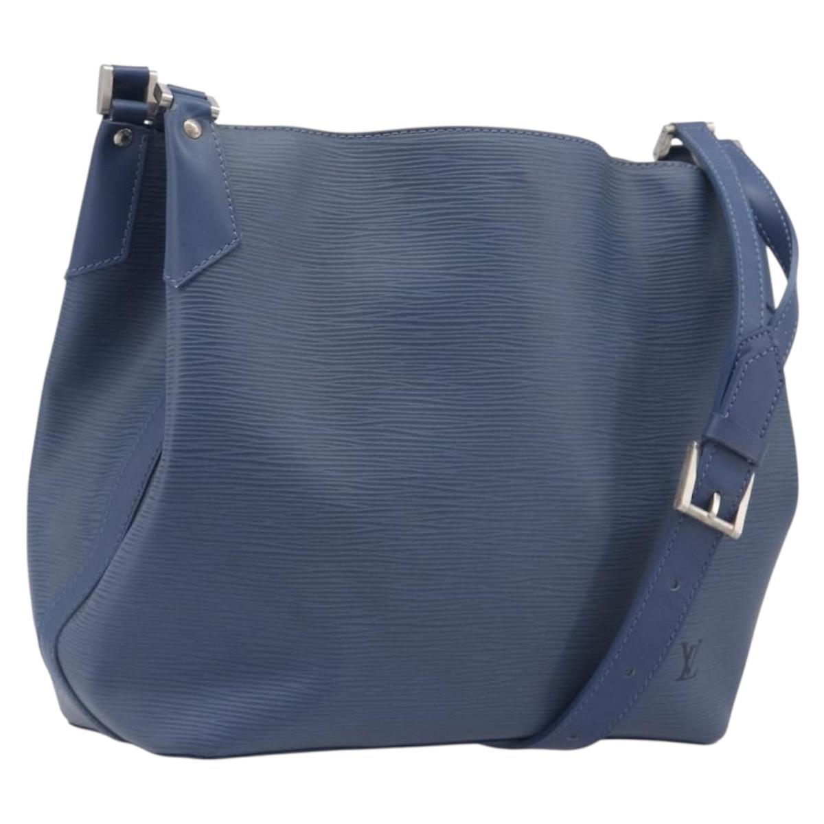 LOUIS VUITTON Epi Mandala MM Shoulder Bag Blue M5889G LV Auth 200641A