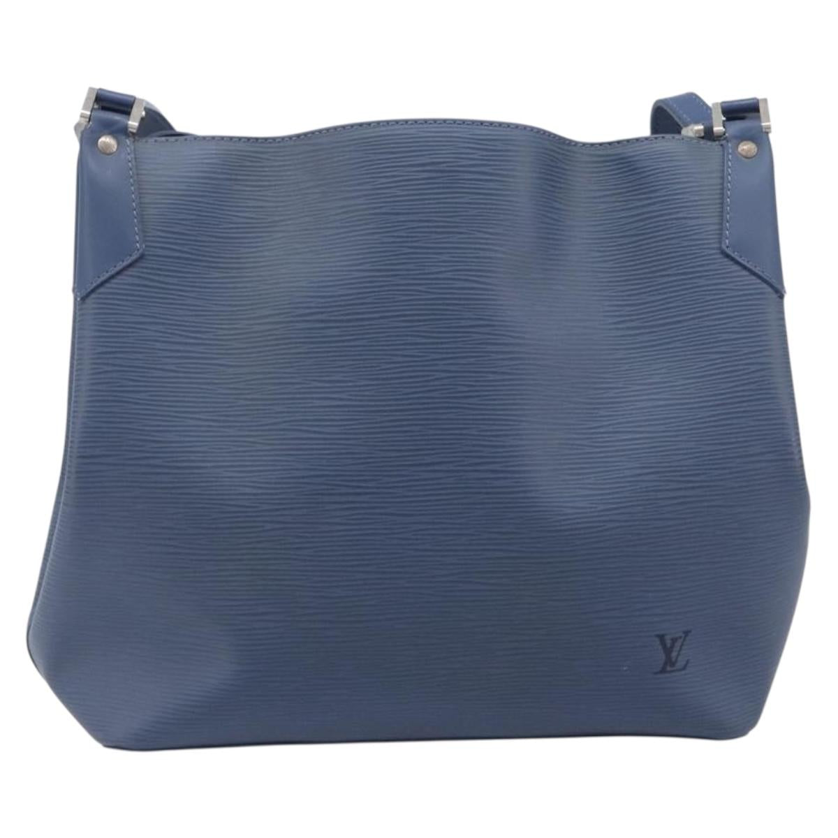 LOUIS VUITTON Epi Mandala MM Shoulder Bag Blue M5889G LV Auth 200641A
