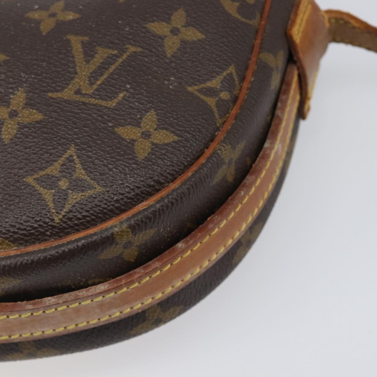 LOUIS VUITTON Monogram Jeune Fille MM Shoulder Bag M51226 LV Auth 200644