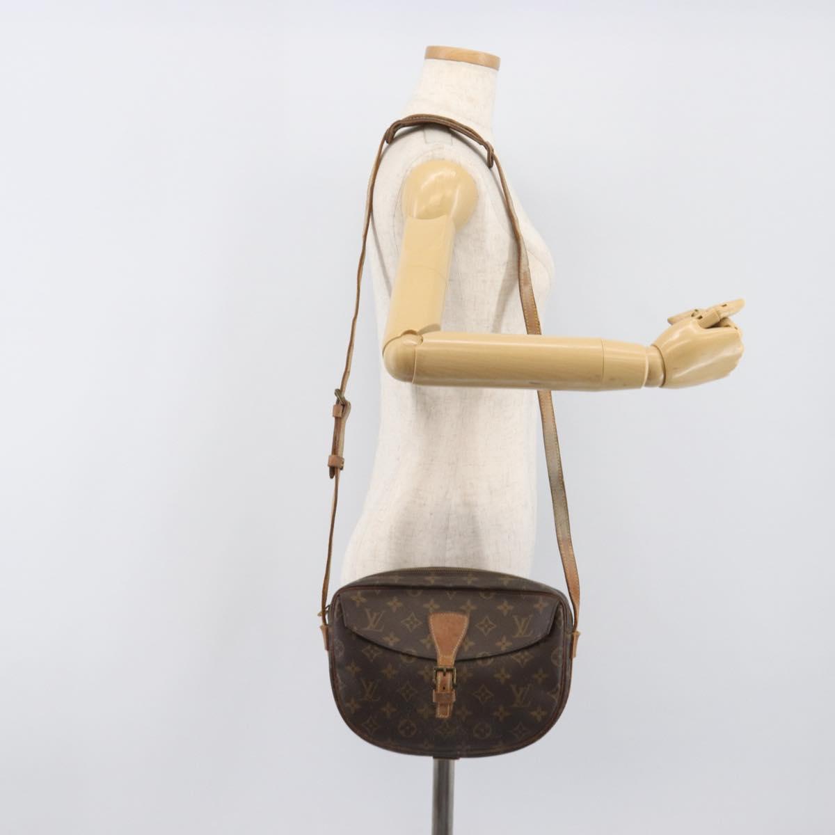 LOUIS VUITTON Monogram Jeune Fille MM Shoulder Bag M51226 LV Auth 200644