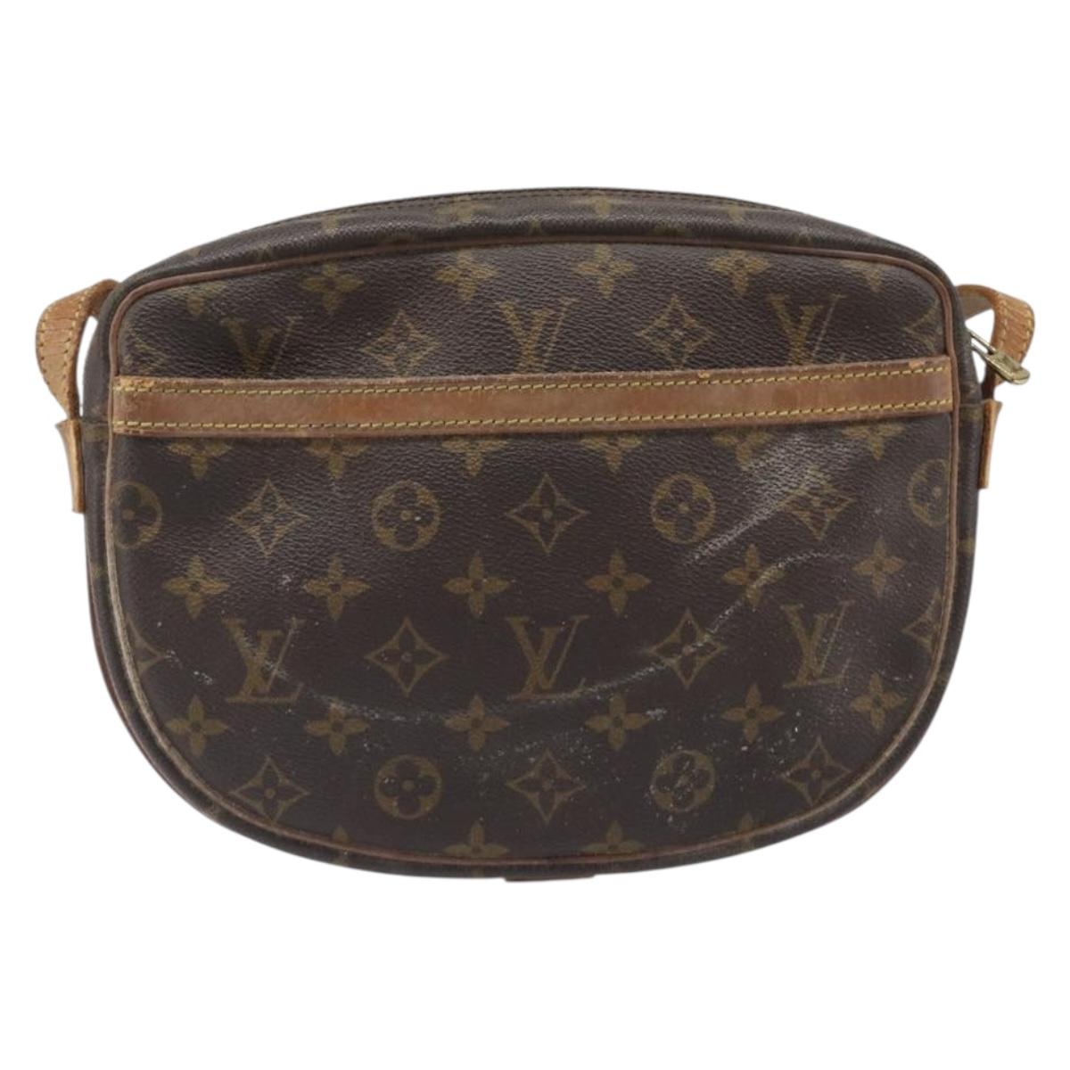 LOUIS VUITTON Monogram Jeune Fille MM Shoulder Bag M51226 LV Auth 200644